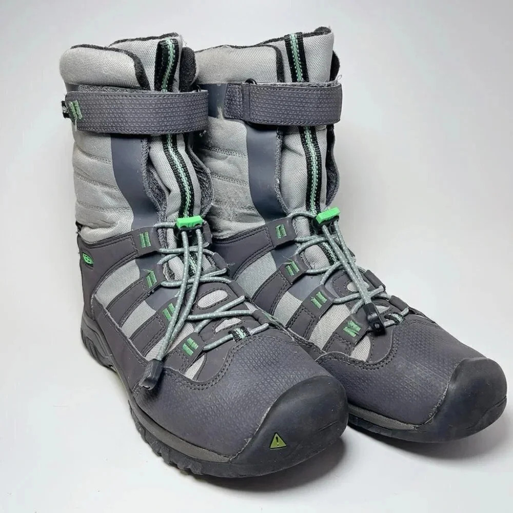 Keen Neo WP Magnet Irish Green Unisex  Waterproof Kids Snow Boot